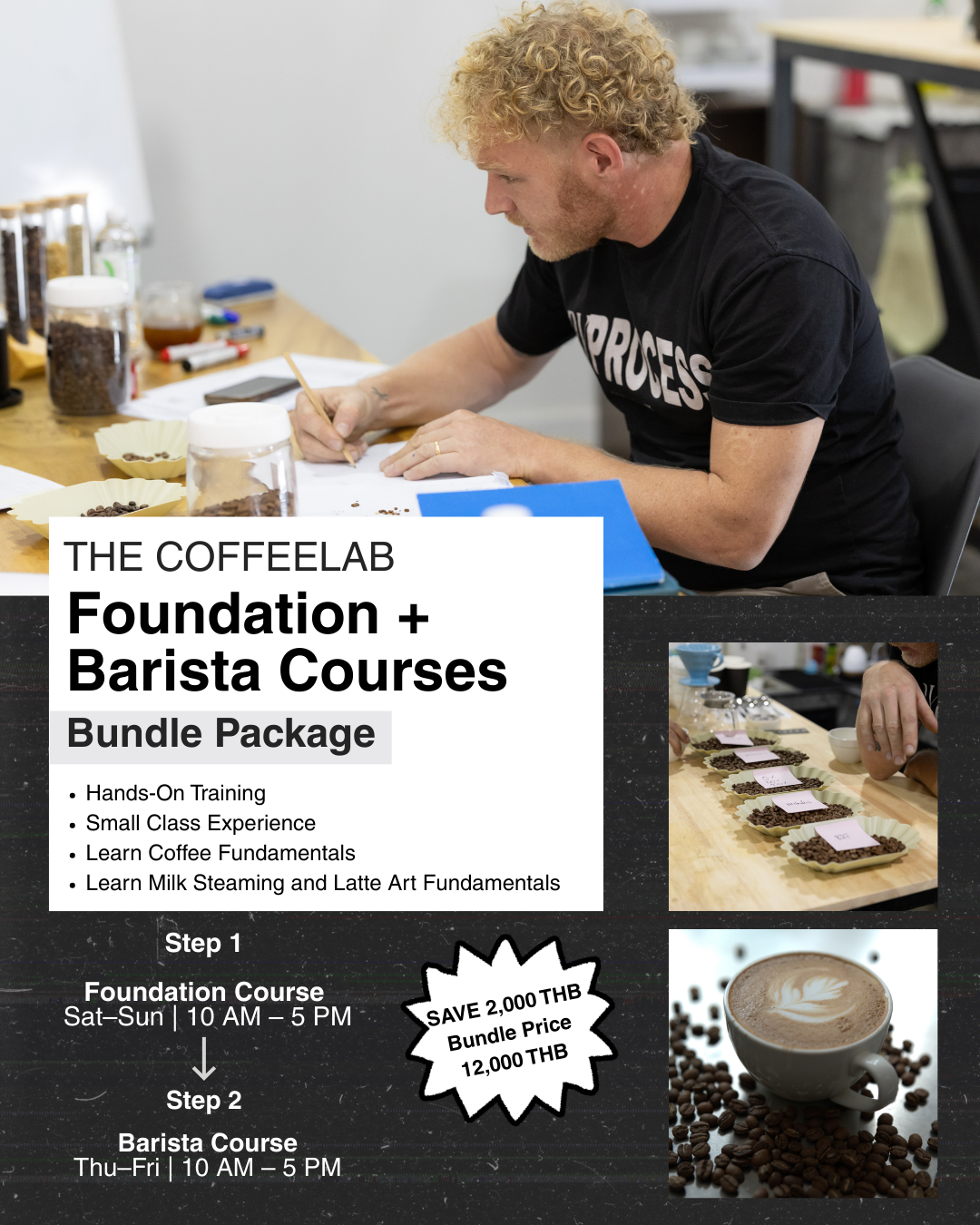 Bundle Package - Foundations Course and Coffee Basics: Barista